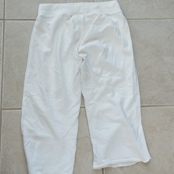 Aeropostale medium white jogging pant capris - Picture 4 of 4